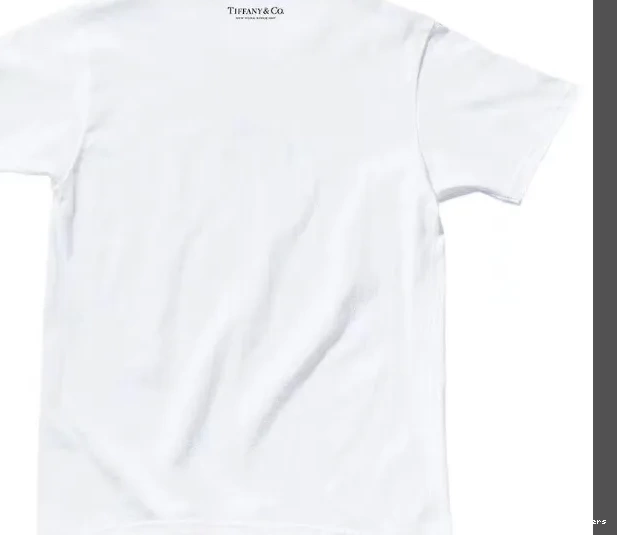 Sleeve Tiffany S T-shirt Tee XL Co M Co 21FW Tiffany Logo Short White Box L 0709